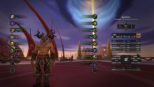 World of Warcraft: Aylistair, Human Hunter, character panel screenshot